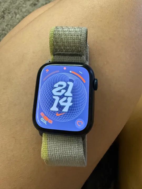 Apple Watch com celular serie 7 Nike 45mm