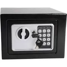 Cofre Eletronico Teclado Com Senha Chave Sos Embutir Parede