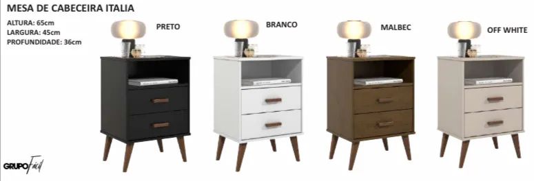 MESA DE CABECEIRA R$ 250,00 - Foto 4