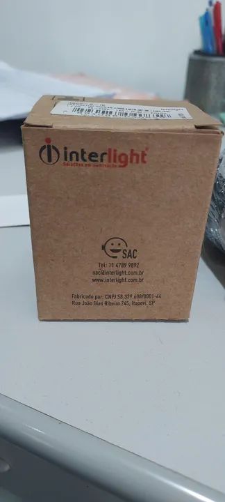 Embutido de piso flat com led Interlight  - Foto 2