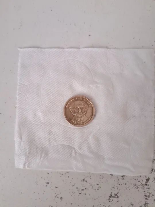 Moeda 1 Dollar 2008  Presidente Martin Van Buren<br> - Foto 2