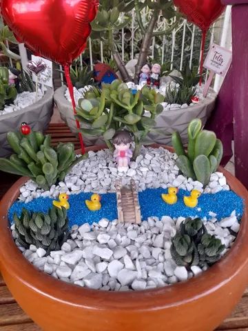 Minis jardins de cactos é suculentas  - Foto 2