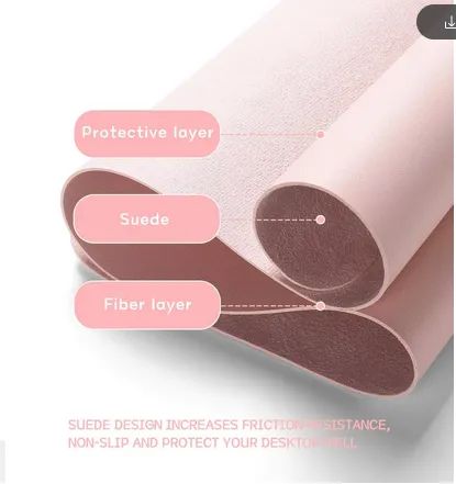 Mouse pad de couro sintético 30x60cm - Foto 2