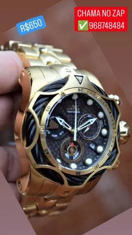 Relógio INVICTA VENOM ESTRELA FUNCIONAL ENTREGAMOS AAA+