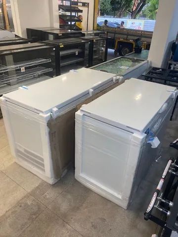freezer horizontal dupla ação 503 litros - marca fricon 2 anos de garantia -  - Foto 3
