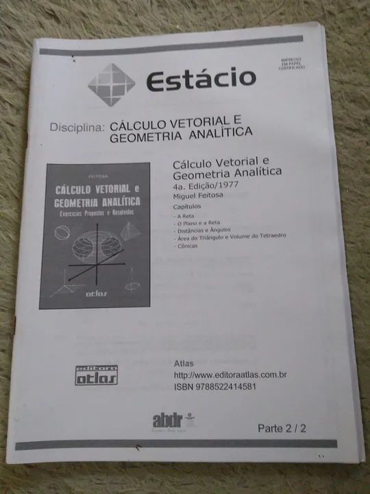 Lote de apostilas+ pasta da Estácio. - Foto 4