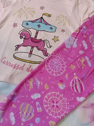 Pijama infantil feminino Abrange unidade  - Foto 2
