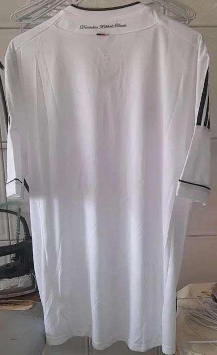 CAMISA SELECAO ALEMANHA ADIDAS EUROCOPA 2012 POLONIA UCRANIA BRANCA NOVA COM ETIQUETA - Foto 4