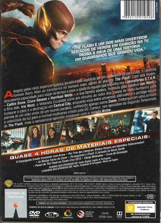 DVD Flash 1ª e 2ª Temporadas Originais - Foto 4