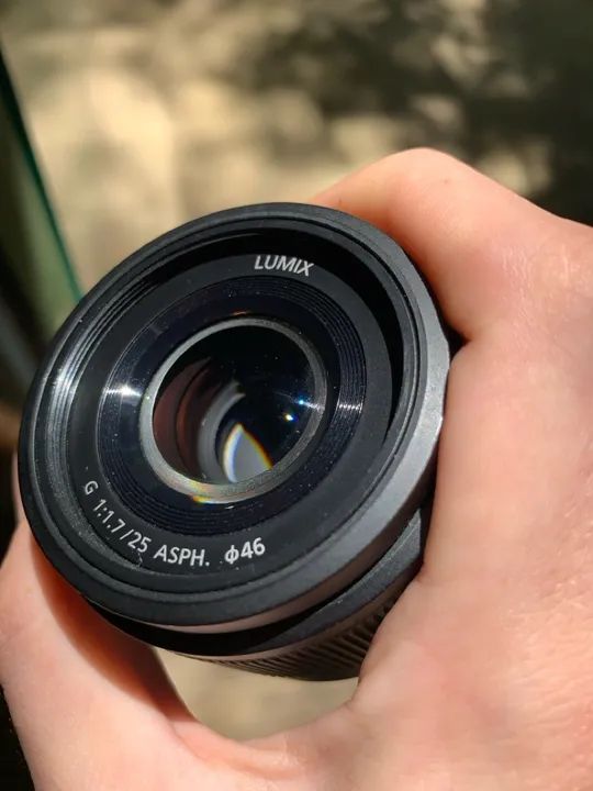 Lente Lumix G 1:1.7/ 25mm panasonic - Foto 2