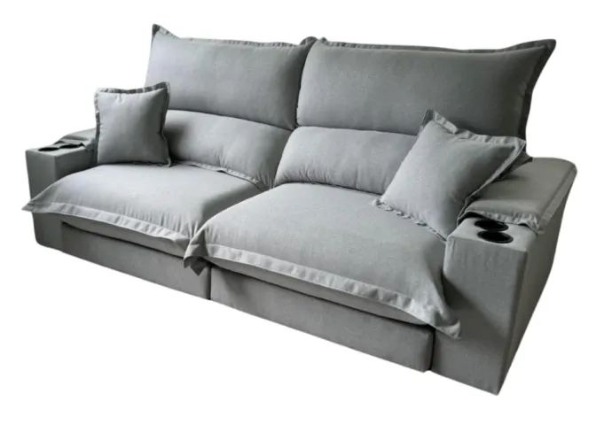 sala sofa retratil e reclinavel de 4 lugares  - Foto 3