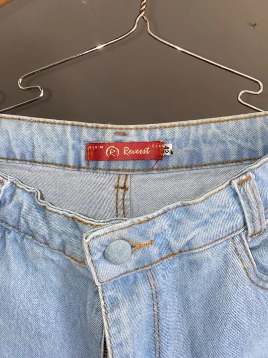 calça jeans seminova 42 - Foto 4