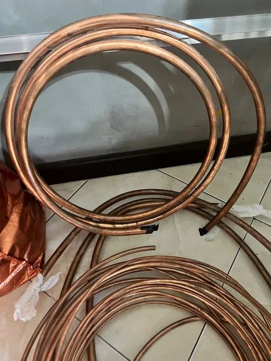 TUBOS COBRE AR CONDICIONADO canos 3/8 5/8 1/4 - Foto 2