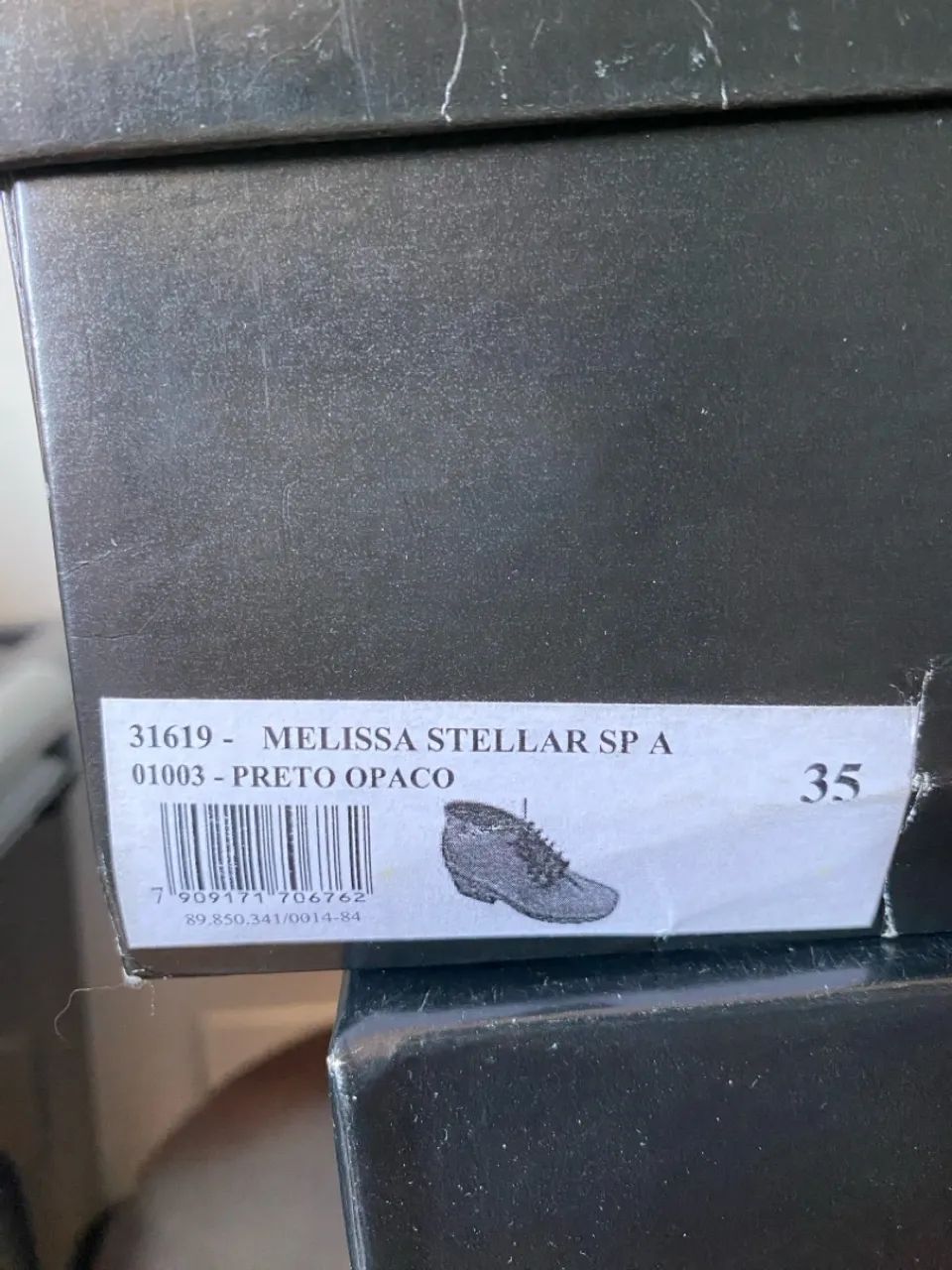 Bota Melissa Stellar Preta - Nova - desapego  - Foto 5