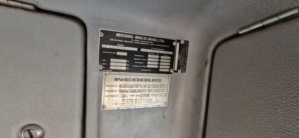 Micrão Urbano MBenz OF 1218, 2010, 32 lugares  R$ 5199706.9988 c/ AIRTON - Foto 6