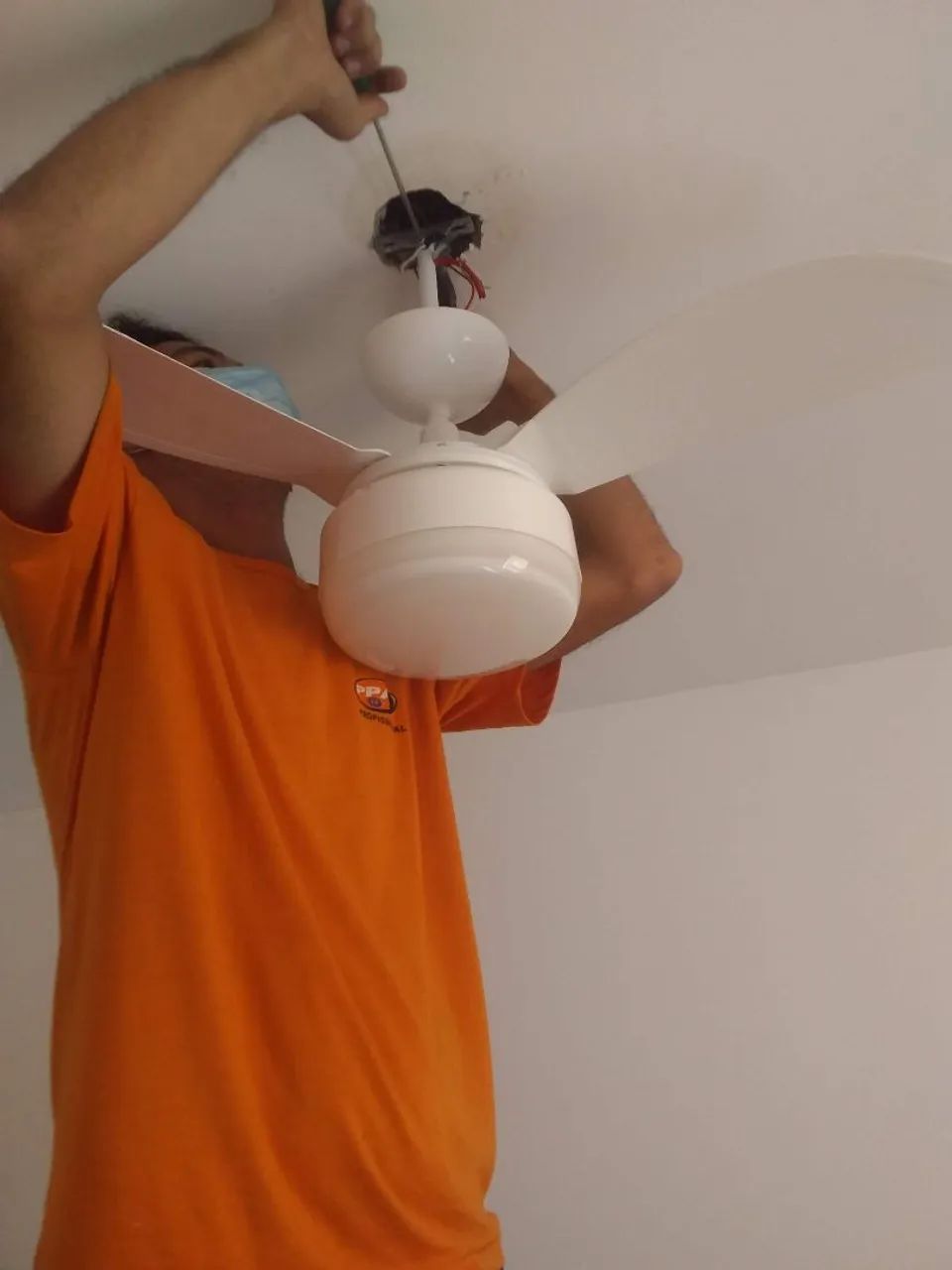 Instalação ventilador - Foto 2