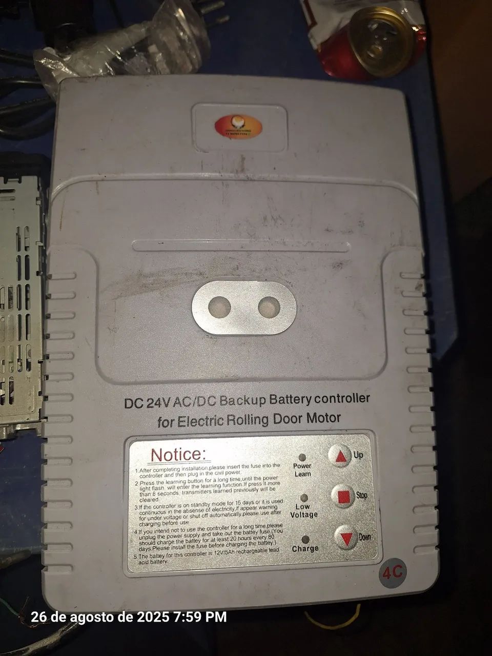 Nobrake DC24v para motor de porta automática - Foto 2
