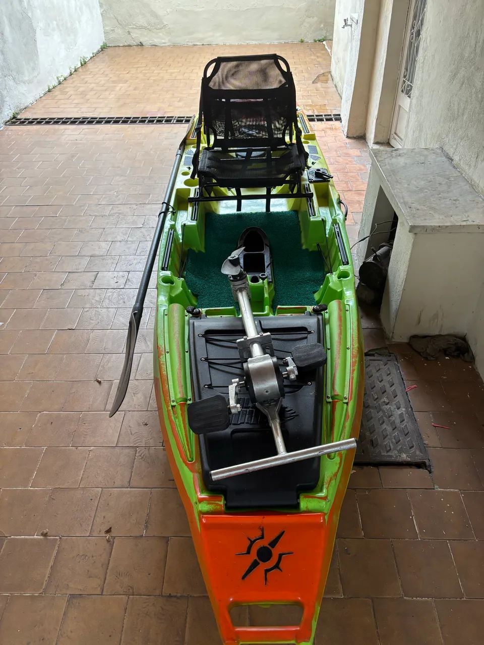 Caiaque iron 1187 + pedal - Foto 4