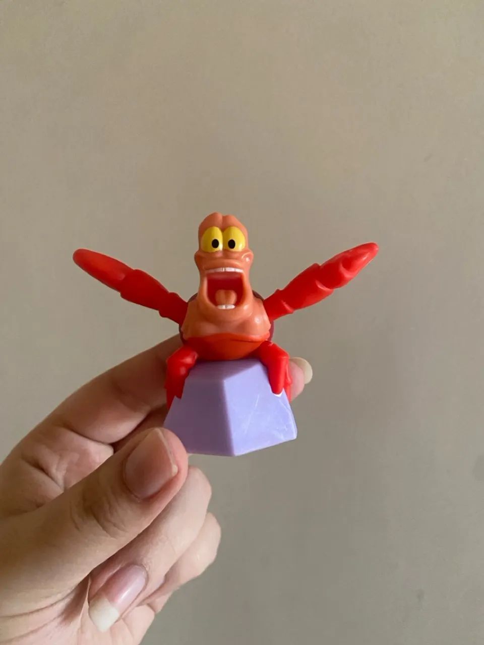 Boneco do Sebastião - Pequena Sereia - Disney