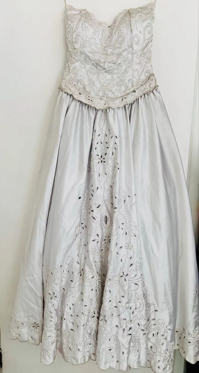Vestido bordado noiva/debutante - Foto 2