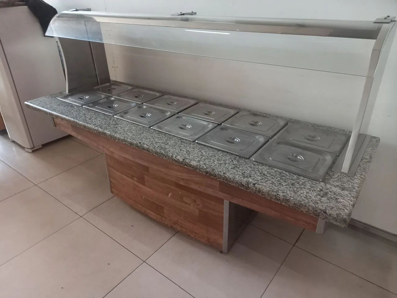 Balcão Expositor quente e frio para Comércio - Foto 6