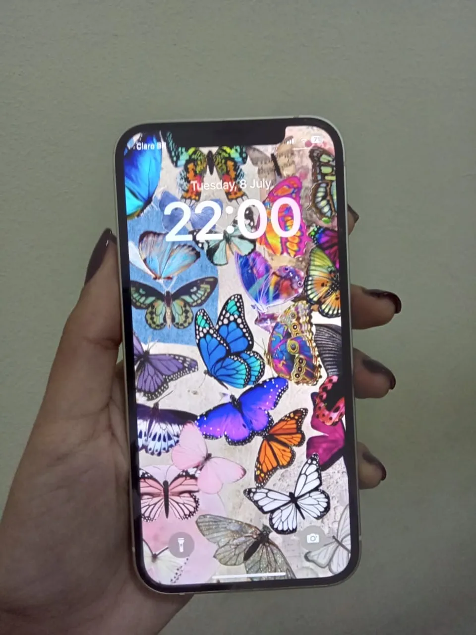 IPHONE 12 - BRANCO 64GB - Bateria 77%