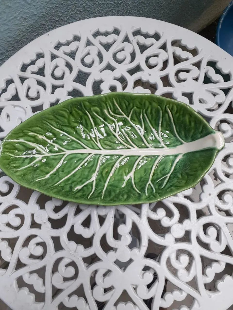 Linda bandeja de louça 