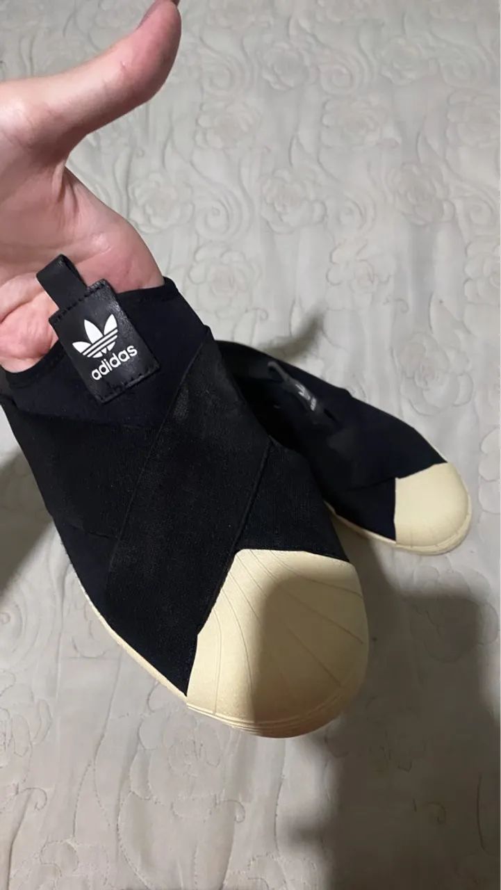 Tênis Adidas Slip On Preto - Foto 2