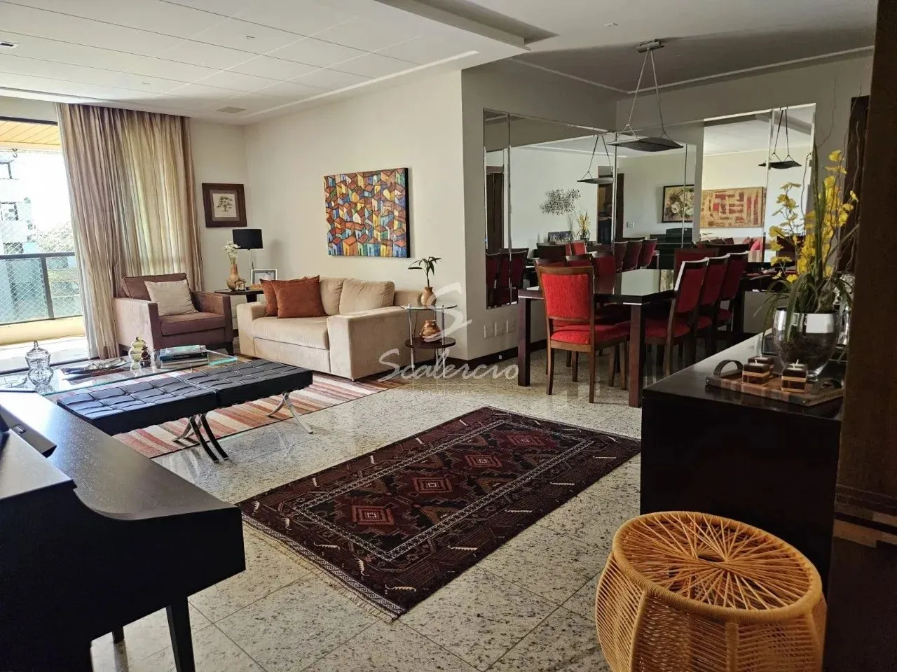 Apartamento mobiliado, 188m², 4 suítes, aluguel sem fiador. SQSW 300, Sudoeste