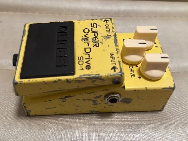 Pedal Boss Super OverDrive SD-1 - com Knobs vintage - Conservado!! - Foto 5