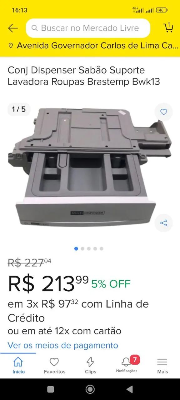 Peças originais,Brastemp  12kg, Aparti de R$100, vendidas separadamente,leia o anúncio. 