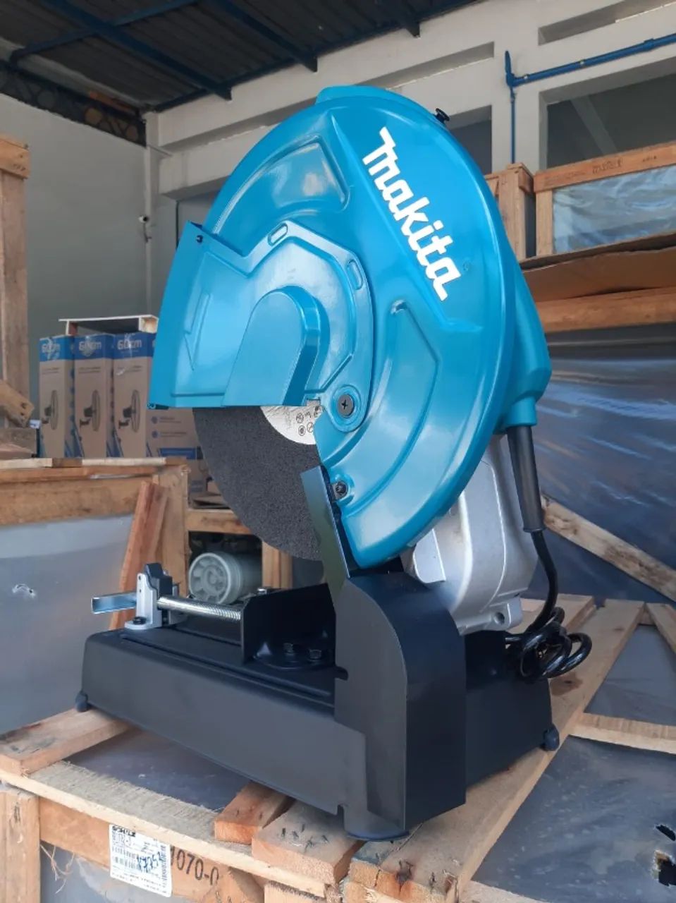Serra 14pol 355mm 2050w 220v Makita Rápida Policorte  M2401b - Foto 5
