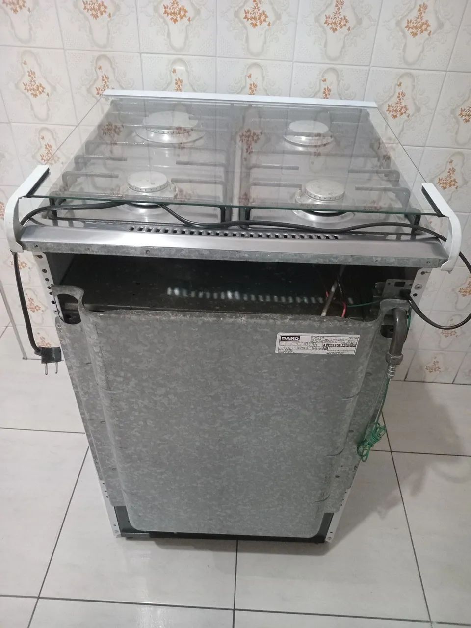 Fogão Dako Magister 04 bocas acendedor automático.Necessita reparos; ou aproveitar Peças. - Foto 6