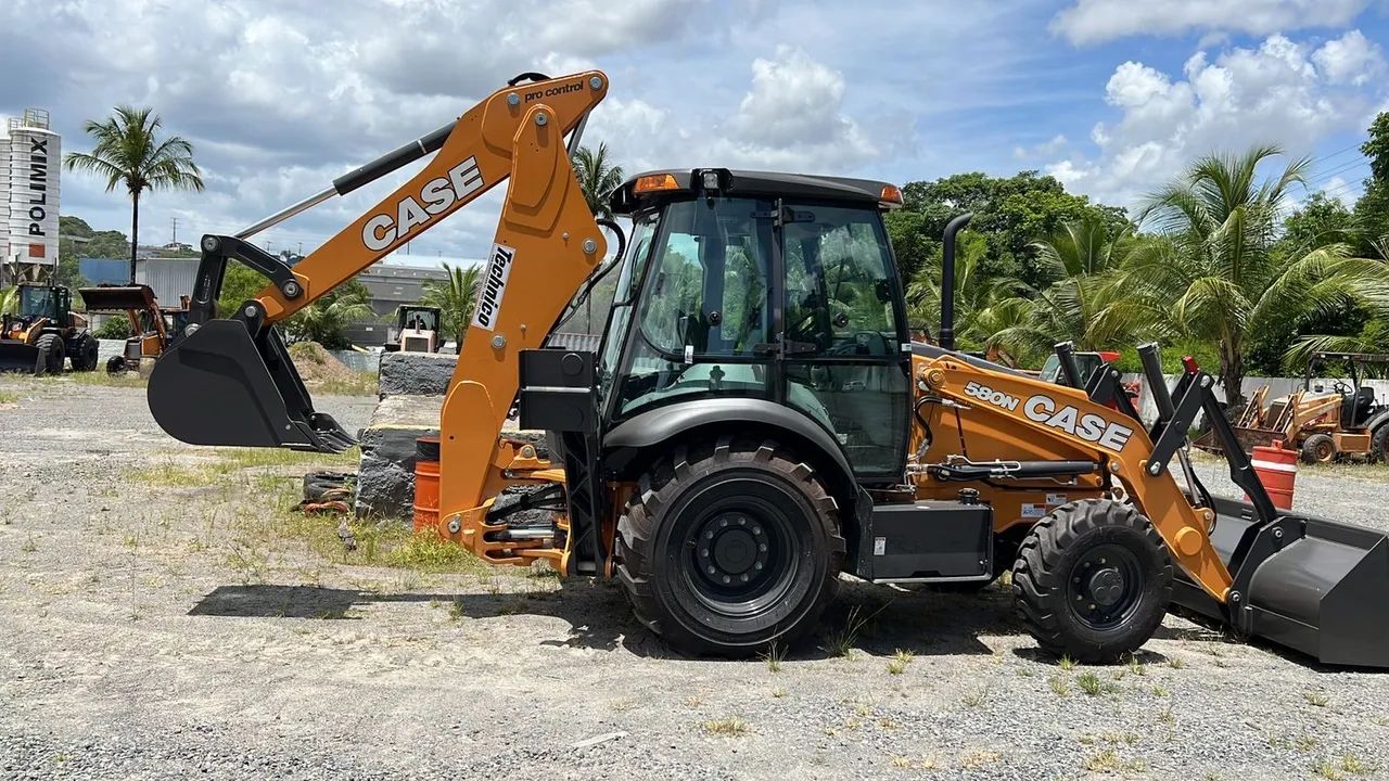 Mini escavadeira retro escavadeira  - Foto 4