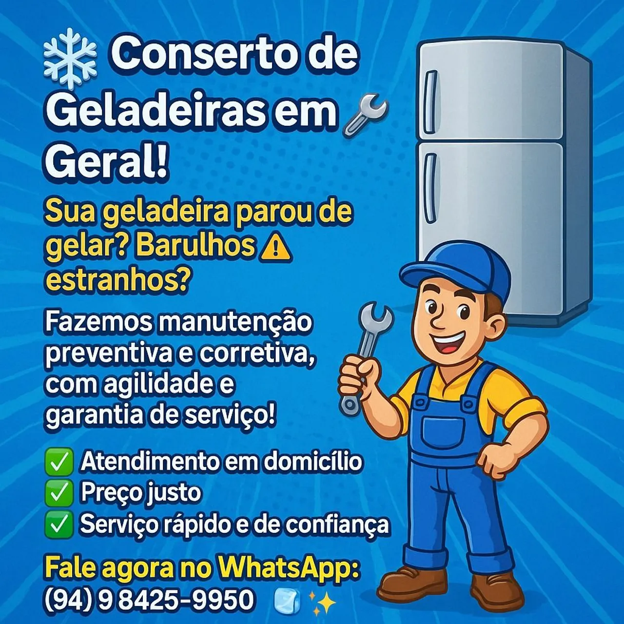 Técnico em Refrigeração - Parauapebas