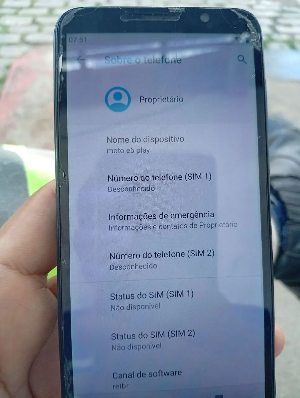 Vendo celular moto E6 play motivo e ganhei um novo quero vender o velho - Foto 5