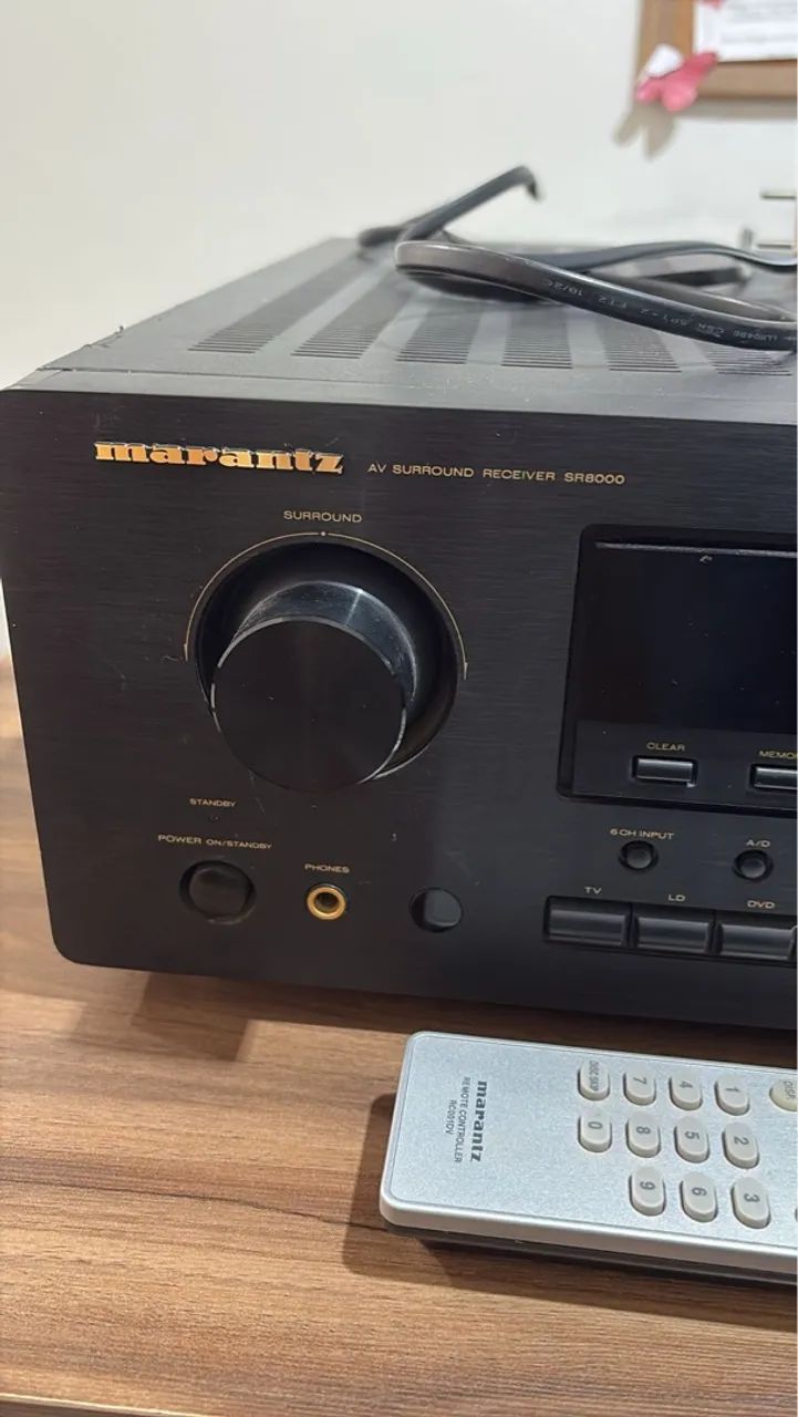 Receiver Marantz com controle remoto - Foto 3