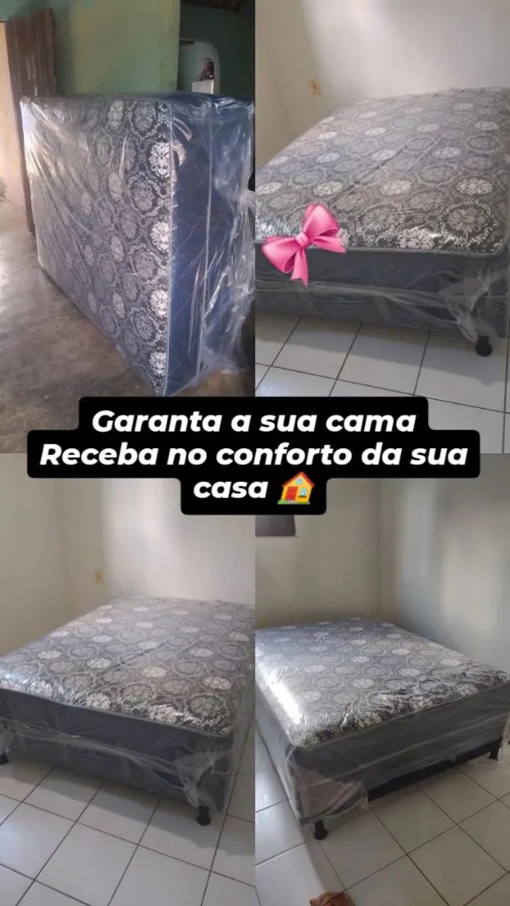 Cama box casal
