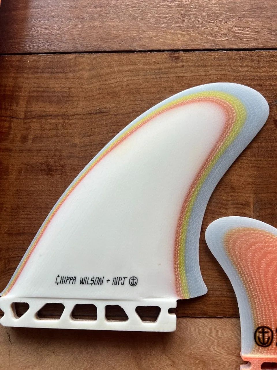 Quilha de Surf Futures Captain Fin Chippa Wilson + NPJ Twin + 1