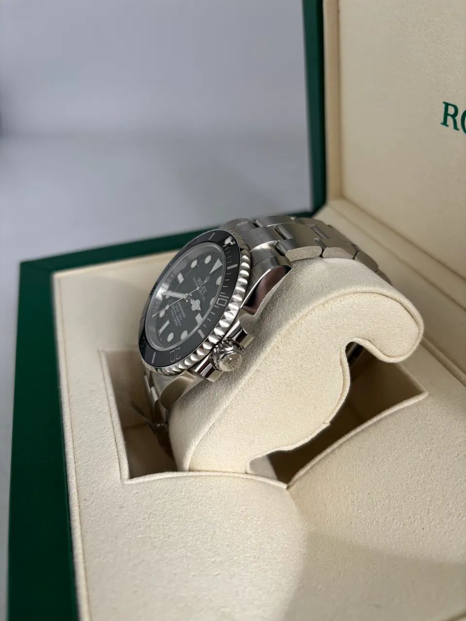 Relógio Masculino Automático Submariner Aço Black Clean Completo  - Foto 3
