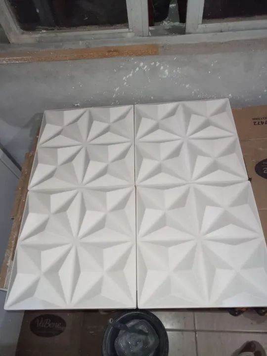 Placas de Gesso 3D feio na hora. trabalho artesanal - Foto 6