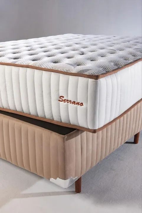 Cama Box SOLTEIRO Serrano sem EPS Bonno - Entrega grátis p/ Fortaleza - Foto 5