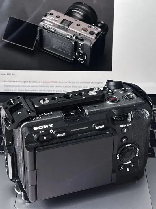 Câmera SONY FX30 - Foto 5
