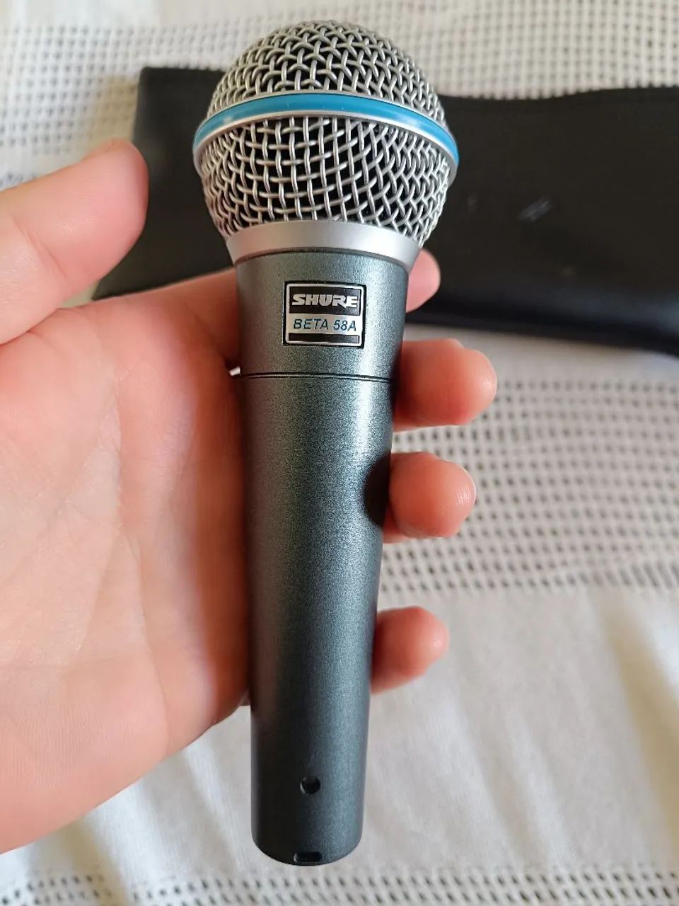 Microfone Shure Beta 58A Original Americano  - Foto 3