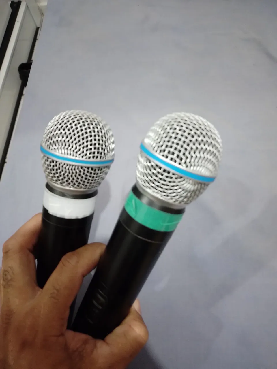 Microfones sem fio jwl semi novo
