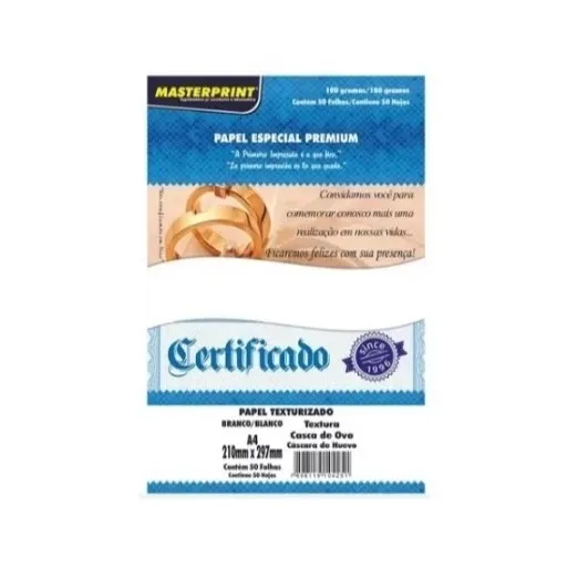 Papel Foto Casca De Ovo Branco 180g