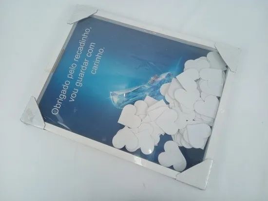 QUADRO DE RECADO COM VIDRO - NOVO - Foto 5