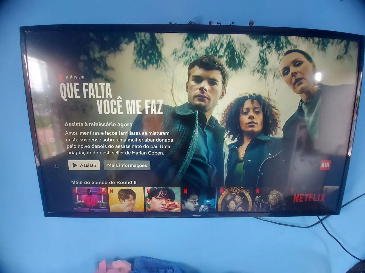 TV Samsung Smart 43 polegadas - Foto 6