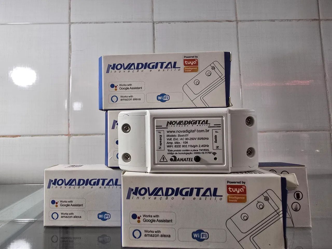 Interruptor Wi-Fi Inteligente NOVADIGITAL -( sonoff Basic)