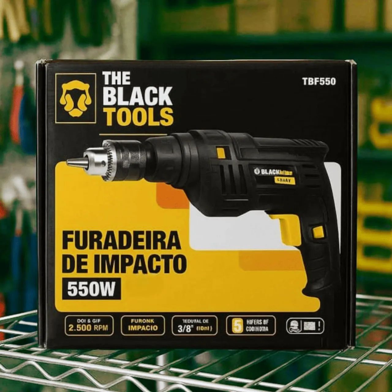 Furadeira de impacto 127v the black tools64288685334146122